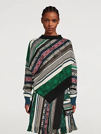 Jacquard Rug Sweater