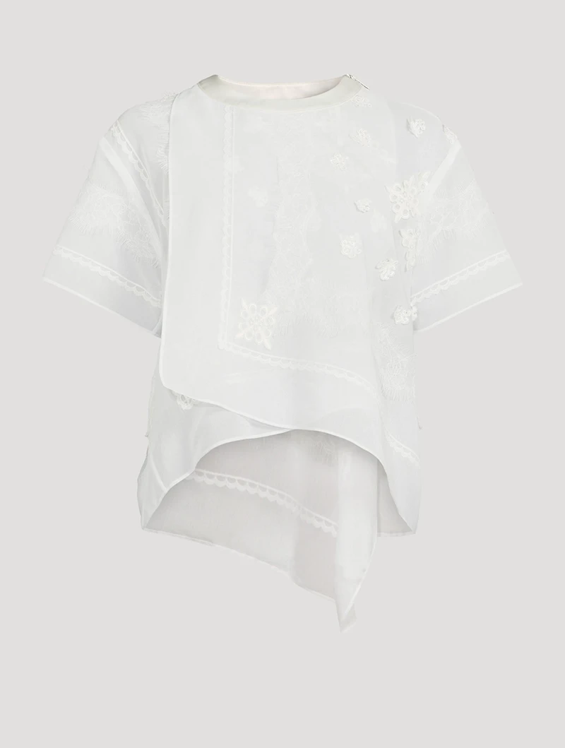 Bandana Lace T-Shirt