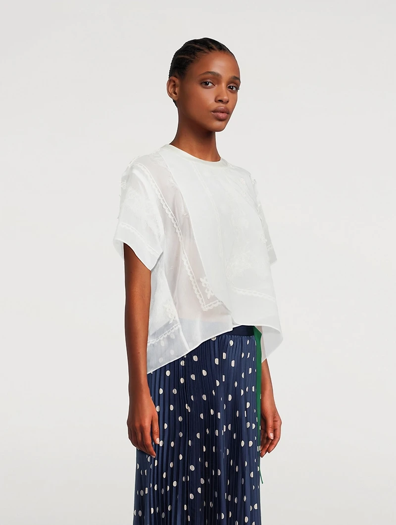 Bandana Lace T-Shirt