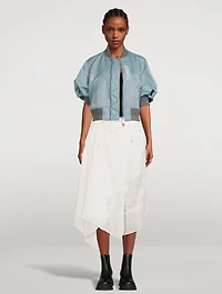 Bandana Lace Midi Skirt
