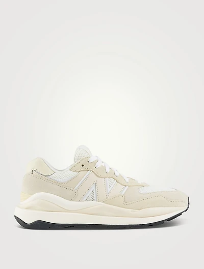 57/40 Suede And Mesh Sneakers