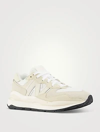57/40 Suede And Mesh Sneakers