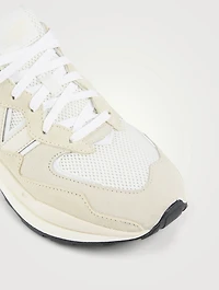 57/40 Suede And Mesh Sneakers