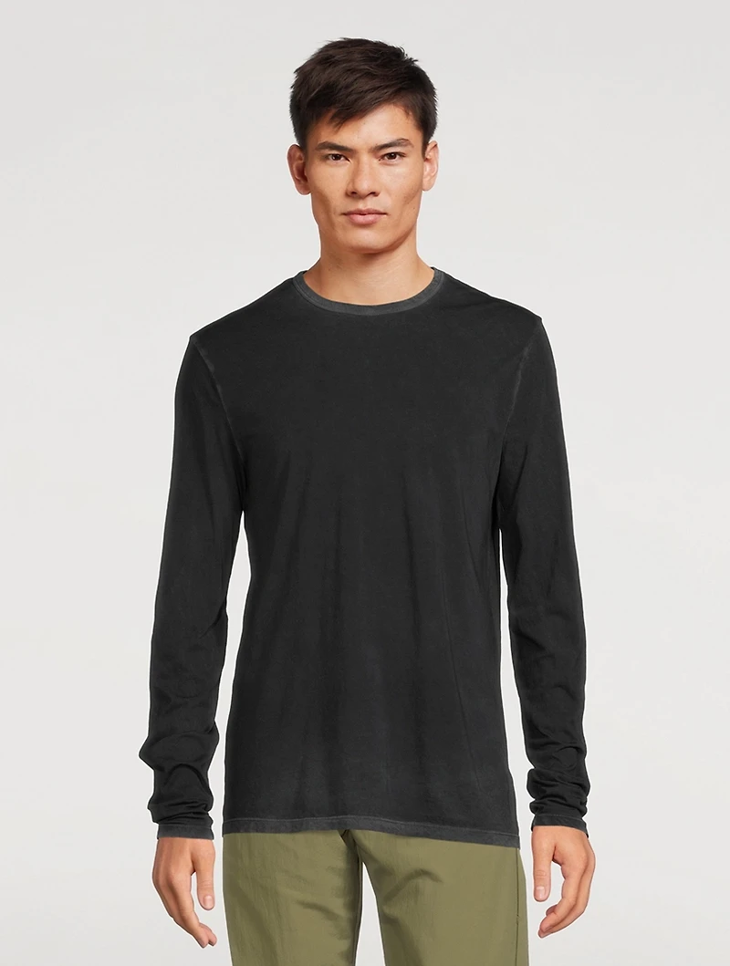Crewneck Long-Sleeve T-Shirt