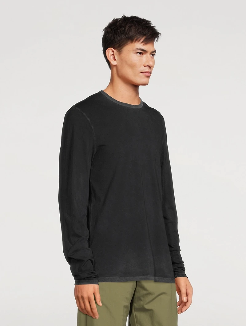 Crewneck Long-Sleeve T-Shirt