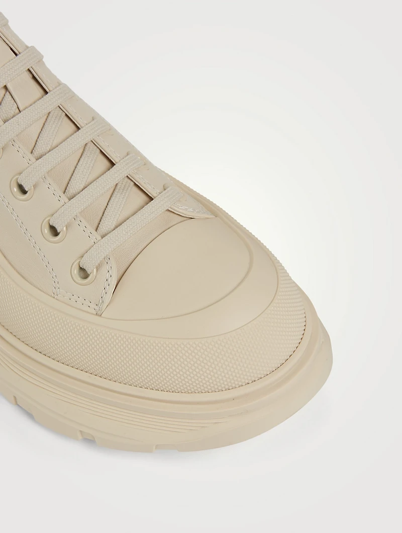 Tread Slick Leather High-Top Sneakers