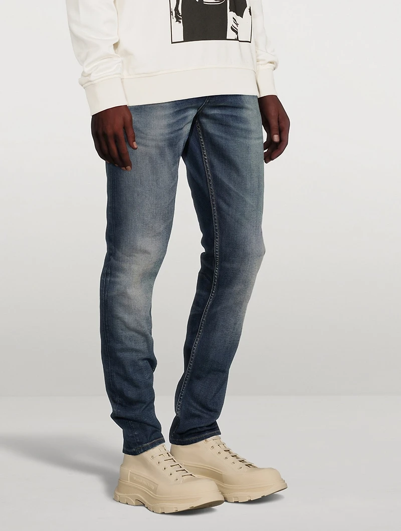Tread Slick Leather High-Top Sneakers