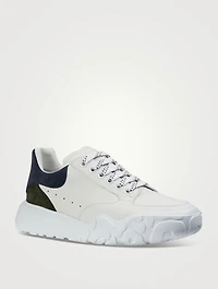 Leather Court Trainer Sneakers