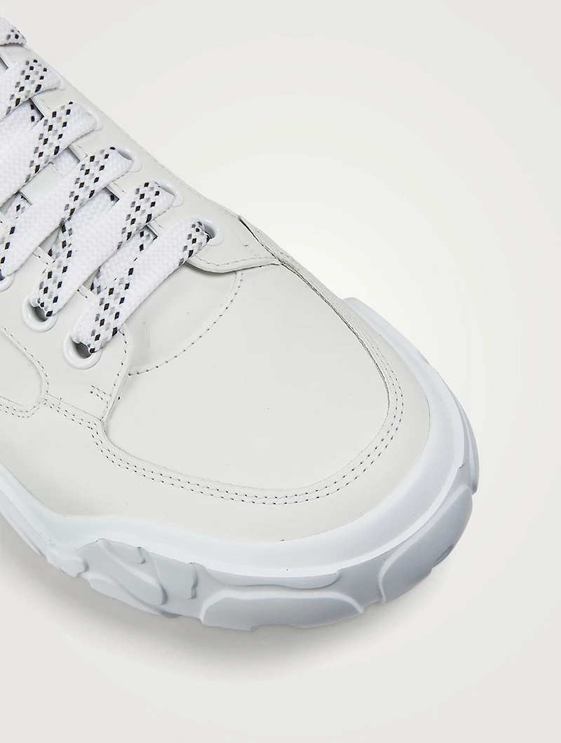 Leather Court Trainer Sneakers