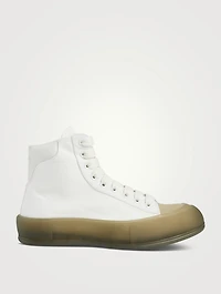 Deck Plimsoll High-Top Shoes