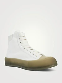 Deck Plimsoll High-Top Shoes