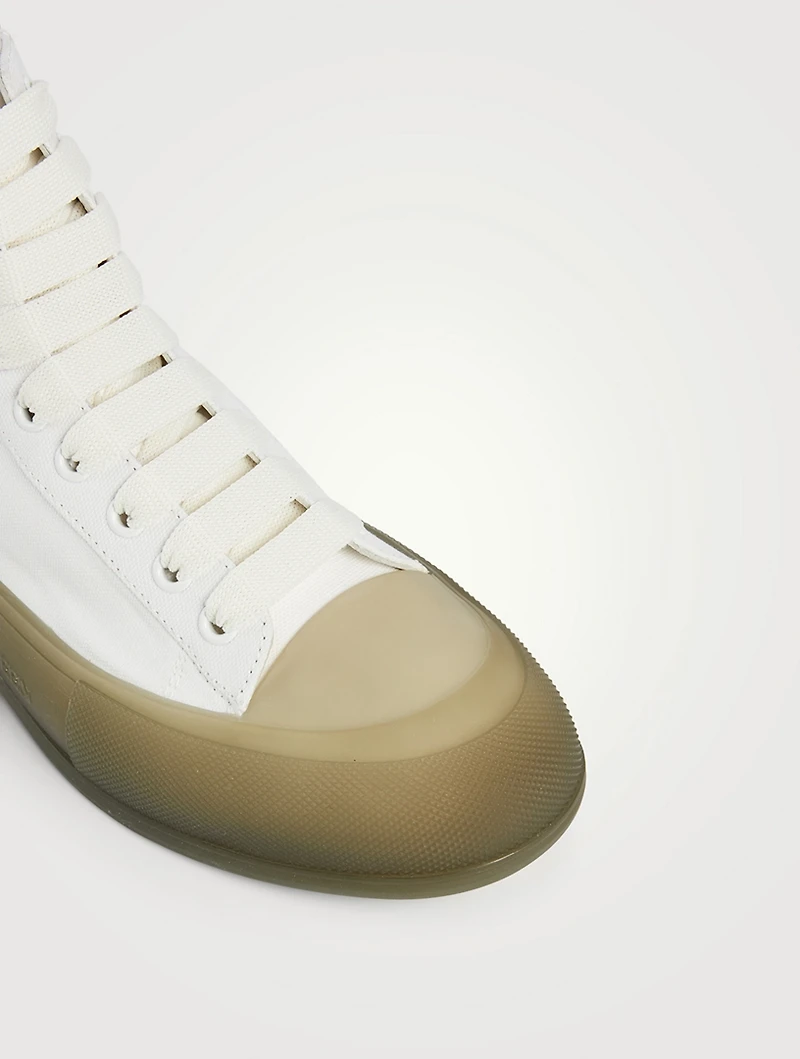 Deck Plimsoll High-Top Shoes