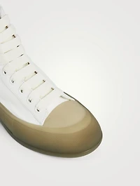 Deck Plimsoll High-Top Shoes