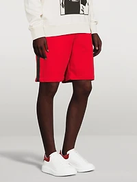 Oversized Sneakers With Satin Heel
