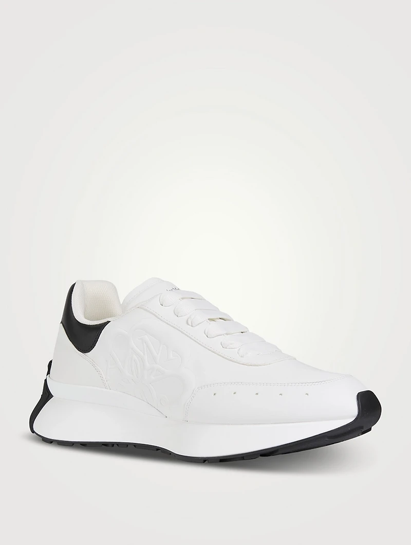 Sprint Runner Leather Sneakers