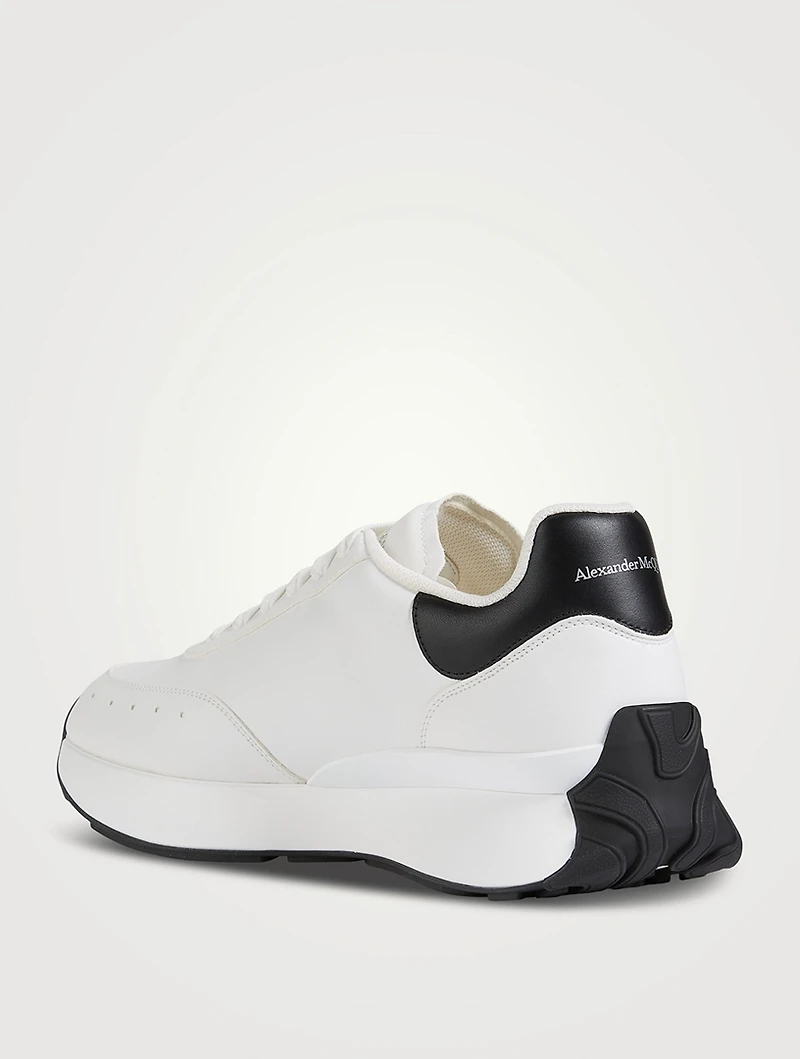 Sprint Runner Leather Sneakers