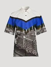 Cassidye Cotton Short-Sleeve Shirt