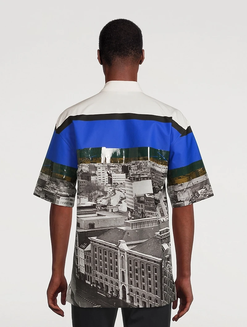 Cassidye Cotton Short-Sleeve Shirt