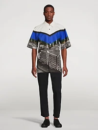 Cassidye Cotton Short-Sleeve Shirt