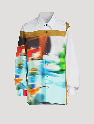 Crow Cotton Poplin Shirt