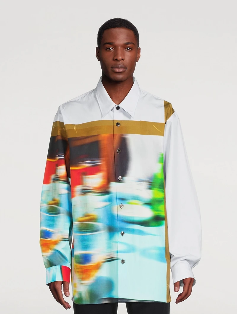 Crow Cotton Poplin Shirt