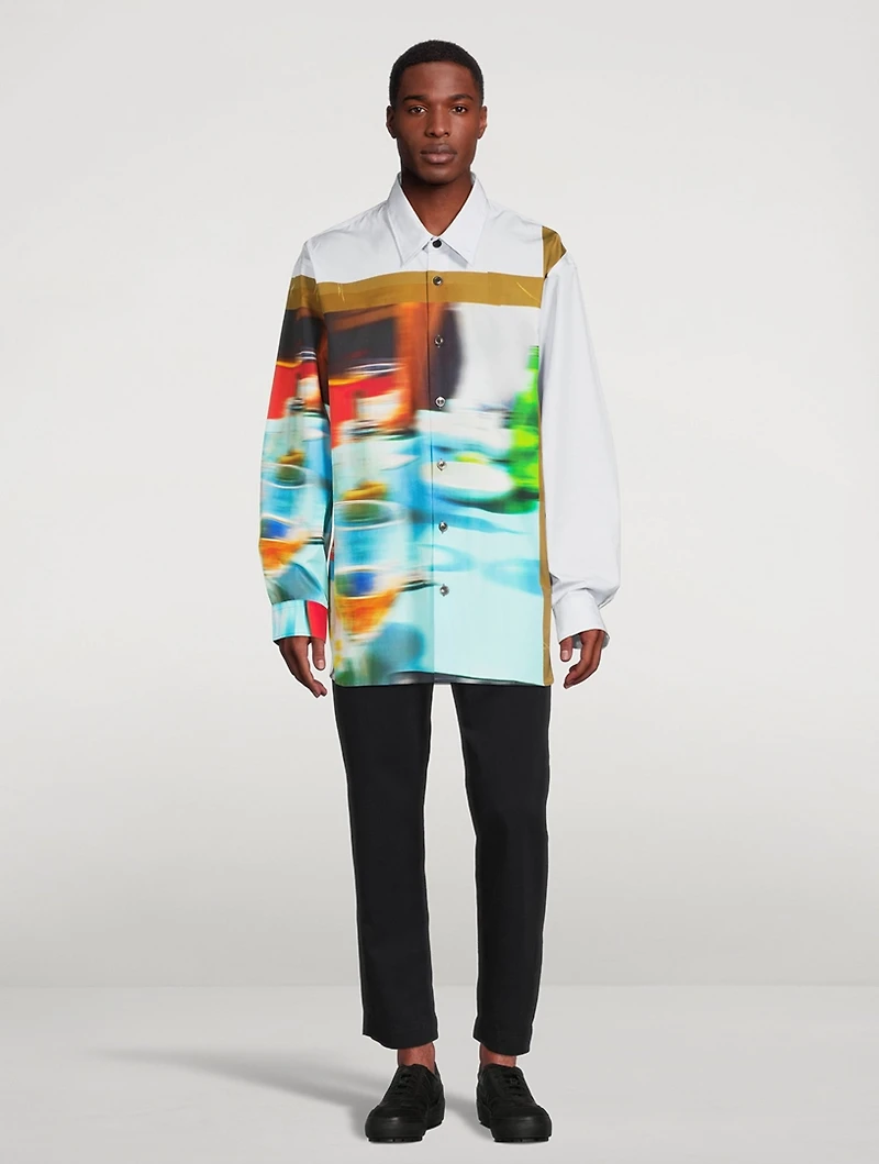 Crow Cotton Poplin Shirt