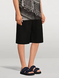 Parton Cotton Gabardine Shorts
