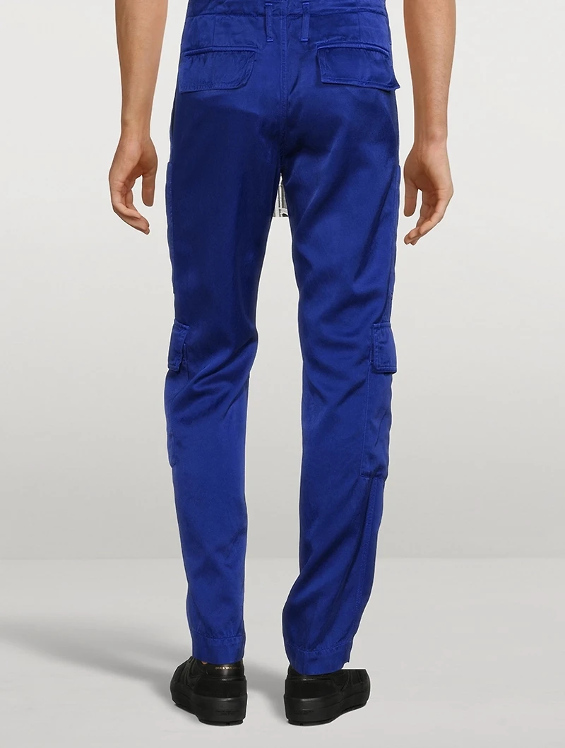 Pray Cotton-Blend Cargo Pants