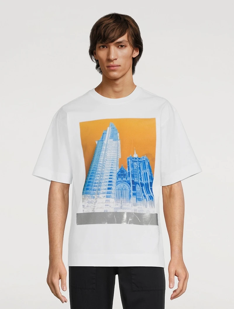 Heli Cotton Graphic T-Shirt