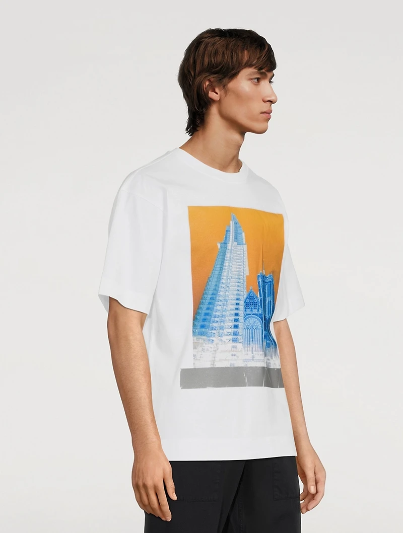 Heli Cotton Graphic T-Shirt