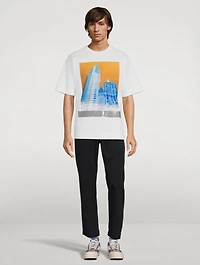Heli Cotton Graphic T-Shirt