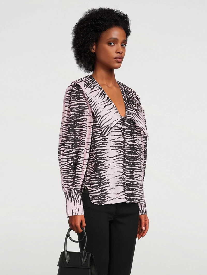 Organic Cotton Shirt Animal Print