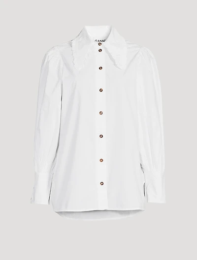 Organic Cotton Puff-Sleeve Shirt
