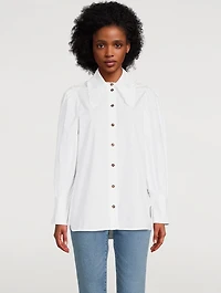 Organic Cotton Puff-Sleeve Shirt