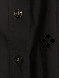 Broderie Anglais Shirt Dress