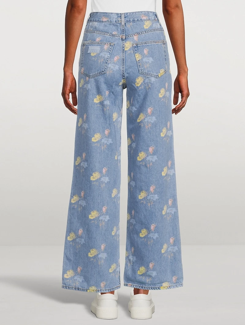 Magny Jeans Floral Print