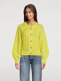 Relaxed Cable-Knit Cardigan