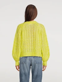 Relaxed Cable-Knit Cardigan