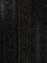 Stretch Lace Jersey Shirt
