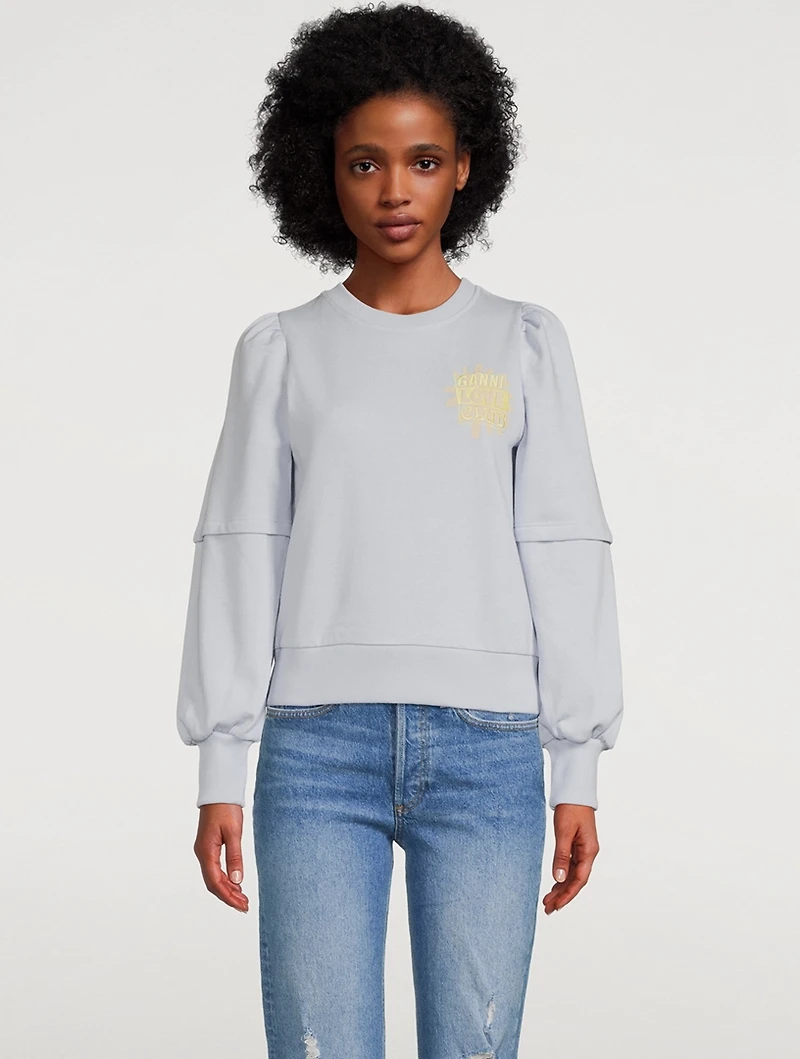 Isoli Open-Back Sweatshirt