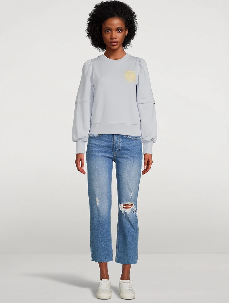 Isoli Open-Back Sweatshirt