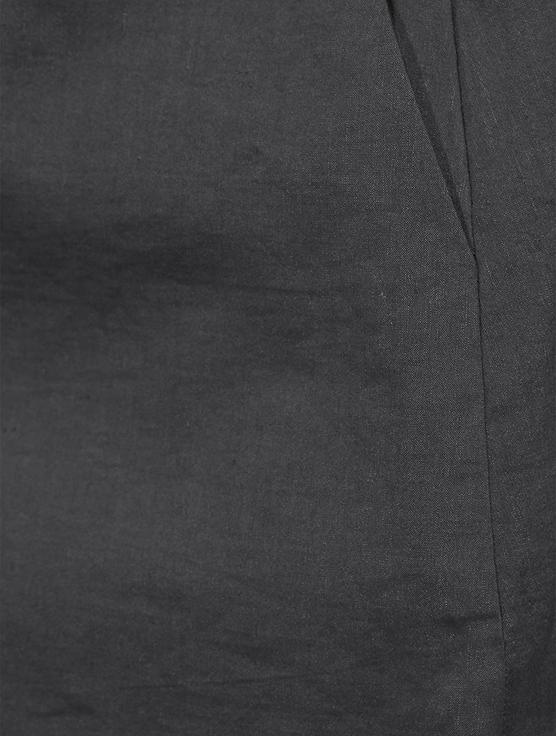 Good Linen Tie Skirt