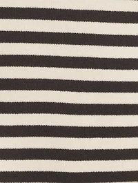 Perfect Cut-Off T-Shirt Stripe Print