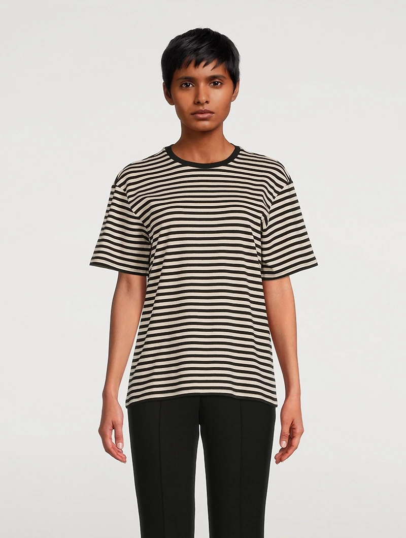 Perfect T-Shirt Stripe Print