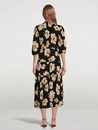 Kory Midi Dress Floral Print