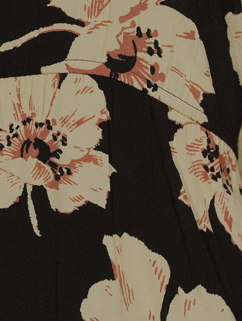 Kory Midi Dress Floral Print