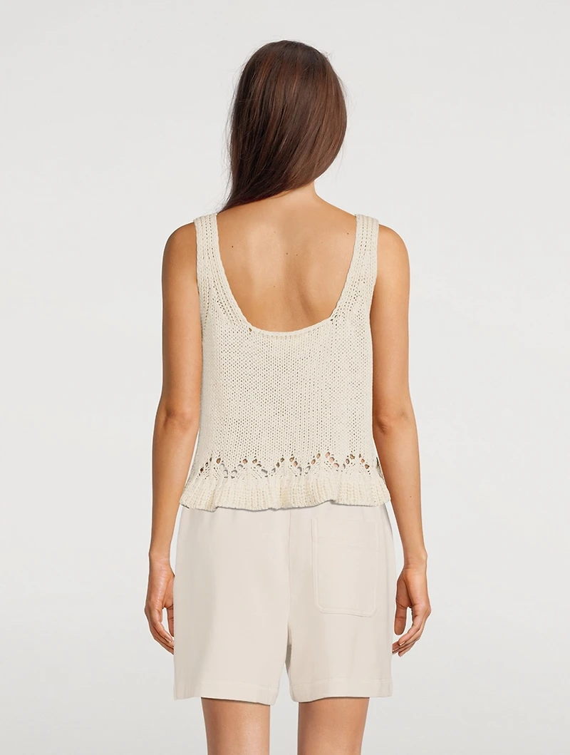 Sena Crochet Tank Top