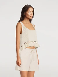 Sena Crochet Tank Top