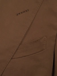 Shelton Cotton And Cashmere Peak Lapel Jacket