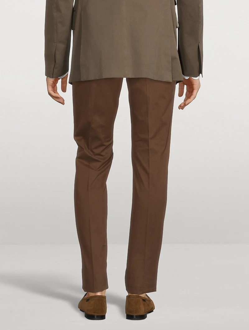 Atticus Cotton And Cashmere Suit Pants